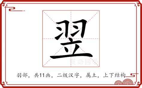 翌五行|康熙字典：翌的字义解释，拼音，笔画，五行属性，翌的起名寓意。